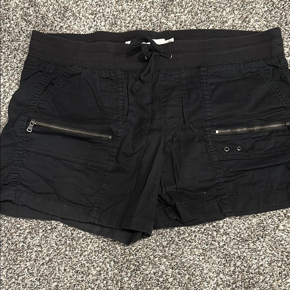 Sonoma Black Drawstring Cargo Shorts
